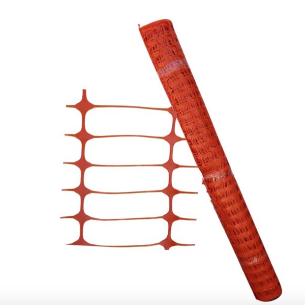 Malla Faena 45 m x 1 m Naranja Malla Seguridad